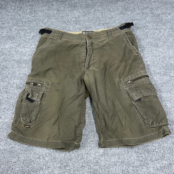 Kuhl Other - Kuhl Shorts Mens Medium Olive Green Cotton 12" Ins Hiking Outdoor Cargo Pockets